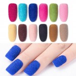 Set 18 cutiute cu pulbere de catifea pentru unghii Cod DC026